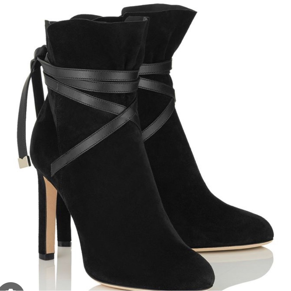 Jimmy Choo Authentic Dalal Suede Ankle Boot  NIB No Dust Bags